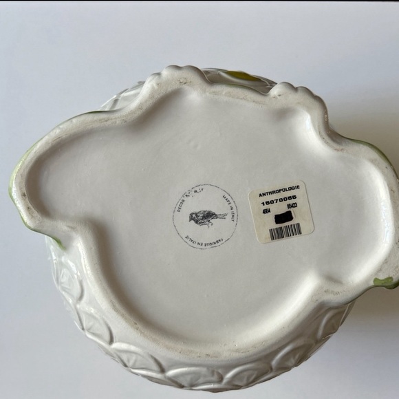 Anthropologie “Wise ‘Ol Owl”Cookie Jar - Picture 5 of 7